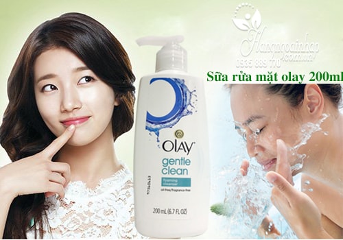 Sữa rửa mặt Olay Gentle Clean Foaming Cleanser 200ml của Mỹ