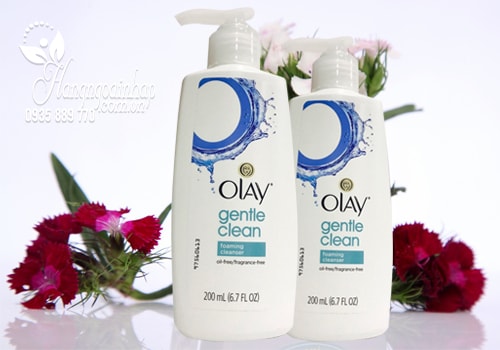 Sữa rửa mặt Olay Gentle Clean Foaming Cleanser 200ml của Mỹ
