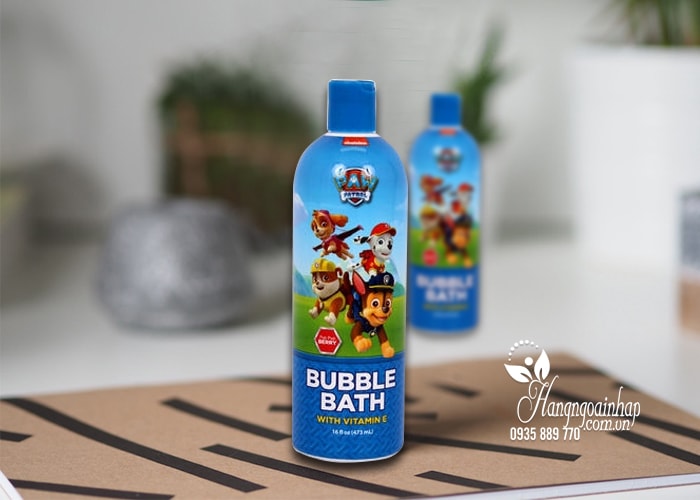 sữa tắm cho bé paw patrol bubble