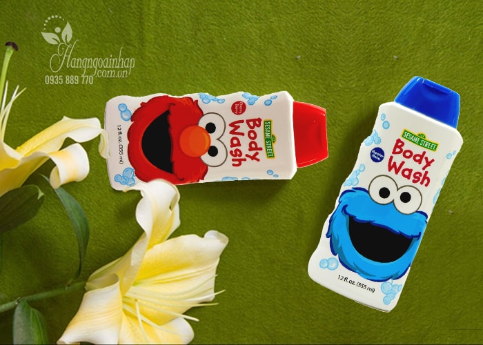 Sữa tắm cho bé Sesame Street Body Wash của Mỹ