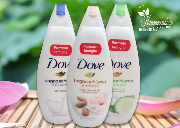 Sữa tắm dưỡng ẩm Dove Bagnoschiuma 700ml 