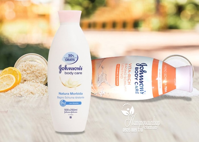 Sữa tắm dưỡng ẩm Johnson’s Body Care 750ml của Mỹ 