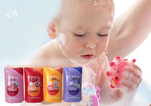 Sữa tắm gội 2 in 1 Loreal Kid 250ml của Mỹ - An toàn cho bé