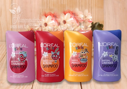 Sữa tắm gội 2 in 1 Loreal Kid 250ml của Mỹ - An toàn cho bé