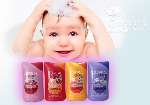 Sữa tắm gội 2 in 1 Loreal Kid 250ml của Mỹ - An toàn cho bé