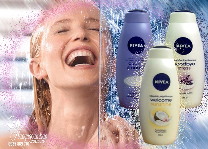 Sữa tắm Nivea 750ml của Đức - Cho làn da mịn màng như da em bé