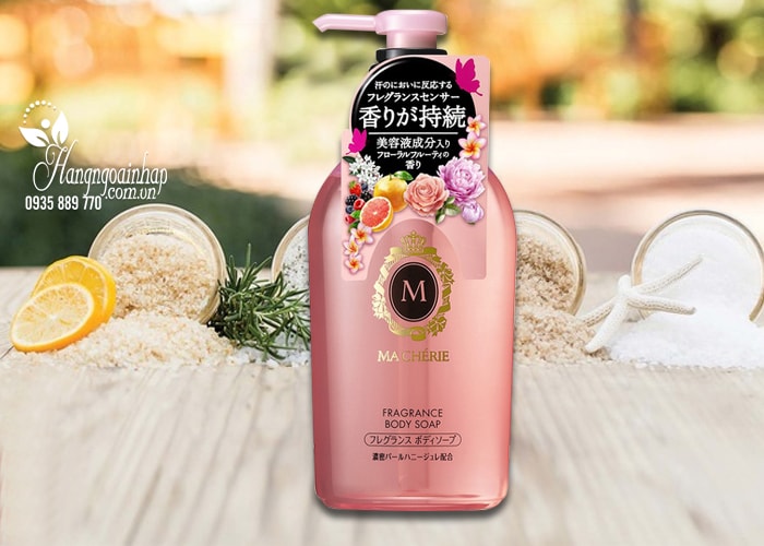 Sữa tắm dưỡng trắng da Shiseido Macherie 450ml của Nhật