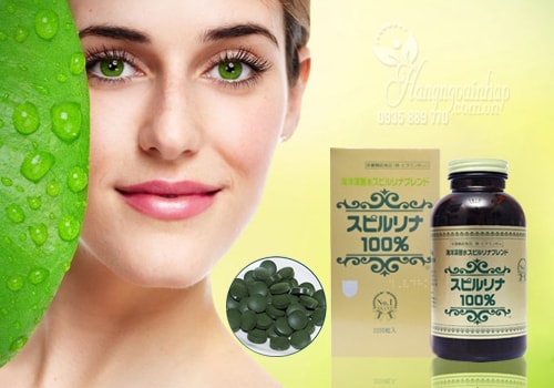 Tảo Xoắn Spirulina Nhật Bản - Tảo Biển Nhật Bản 2200 Viên