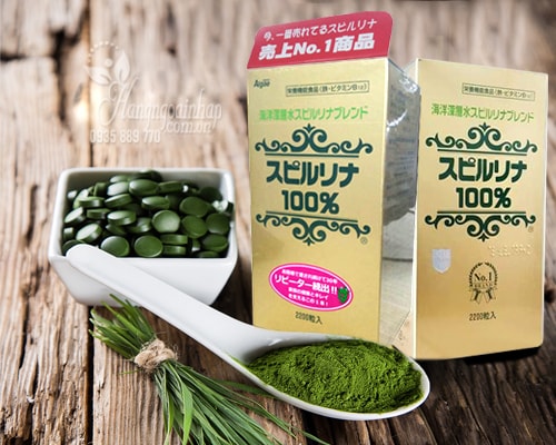 Tảo Xoắn Spirulina Nhật Bản 22000 viên