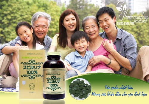 Tảo Xoắn Spirulina Nhật Bản