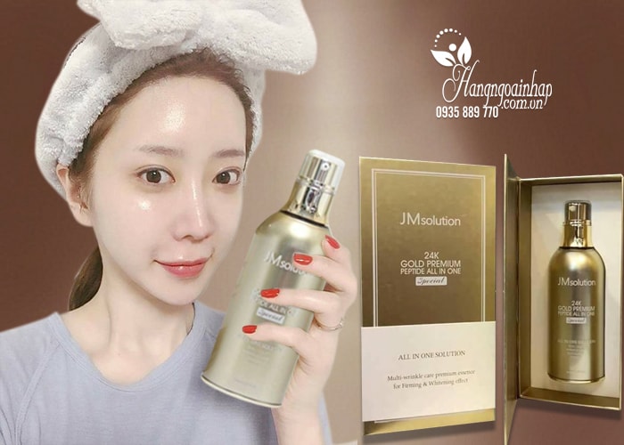 Tinh chất dưỡng da JM Solution 24K Gold Premium Peptide All In One Special 100ml