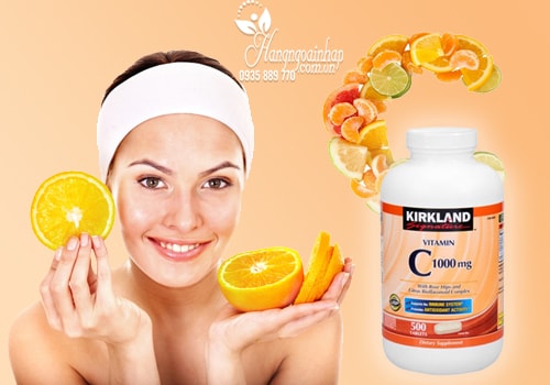 Viên Uống Bổ Sung Vitamin C 500mg Kirkland 500 Viên của Mỹ