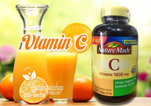 vitamin c 300 viên nature made