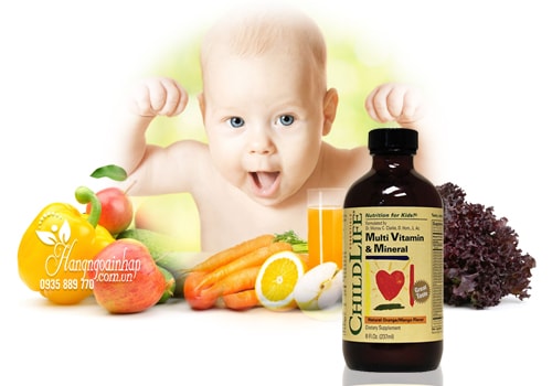 ChildLife Multi & Mineral - Vitamin tổng hợp cho bé 