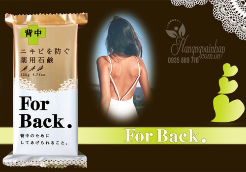 Xà Phòng Trị Mụn Lưng For Back Pelican 135g của Nhật Bản