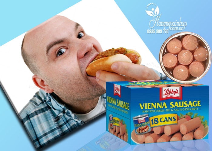 Xúc xích Libbys Vienna Sausage của Mỹ