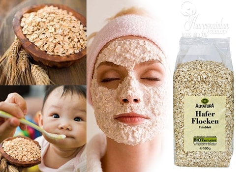Yến mạch siêu sạch Alnatura cán vụn của Đức – Gói 500g