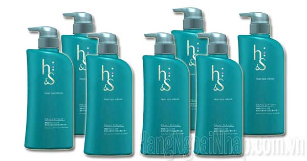 Bộ dầu gội trị gàu Hs Head Spa Refresh của nhật