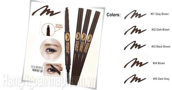 Chì Kẻ Chân Mày Và Mắt  Lovely Meex Design My Eyebrow Của Hàn Quốc