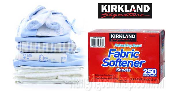 Giấy Thơm Quần Áo Kirkland Fabric Softener Của Mỹ