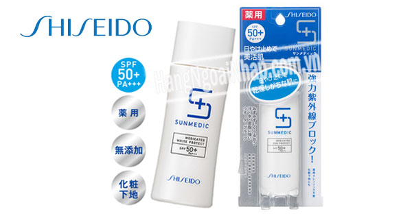 Kem Chống Nắng Shiseido Sunmedic Medicated White Protect