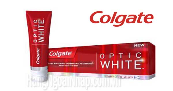 Kem Đánh Răng Colgate Optic White 178g của Mỹ