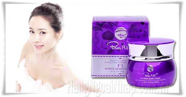 kem dưỡng trắng da toàn thân Blue Pure f1 white body cream