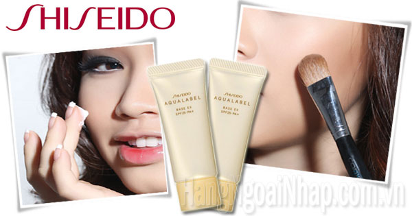 Kem Lót Trang Điểm Shiseido Aqualabel Base Ex Vàng Của Nhật