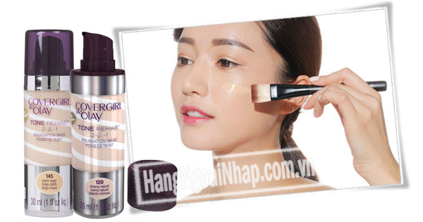 Kem Nền Covergirl Olay Tone Rehab 2 In 1 Foundation Base