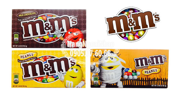 Kẹo Socola M&M 96,4g Của Mỹ