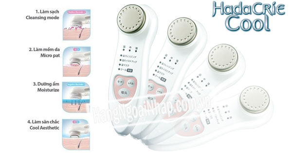 Máy massage da mặt Hada Crie N2000 Hitachi của Nhật