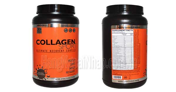 Neocell Collagen Sport Hộp 1350g Của Mỹ Hương Vị Chocolate 