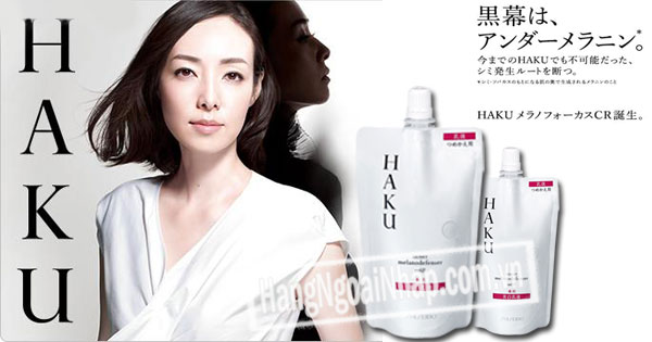 Dưỡng trắng da với Shiseido Haku Inner Melanodefenser