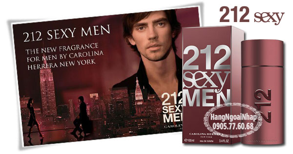 Nước Hoa Cho Nam 212 Sexy Men Carolina Herrera 100ml