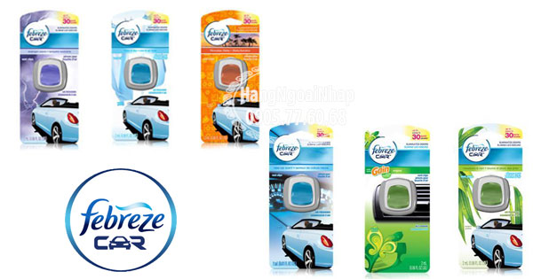 Nước Hoa Xe Hơi Cao Cấp Febreze 2ml Của Mỹ