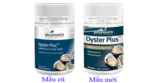 Oyster Plus Goodhealth Tăng Sinh Lý Nam Giới 60 viên