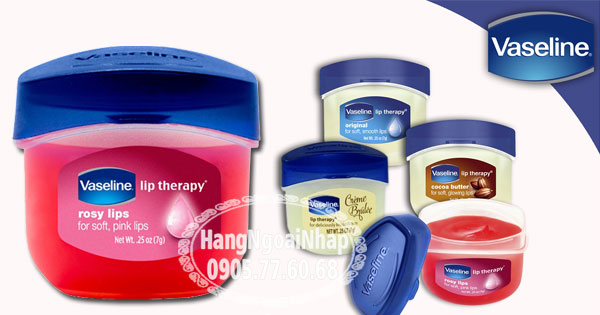 Sáp Dưỡng Môi Vaseline 7g Của Mỹ