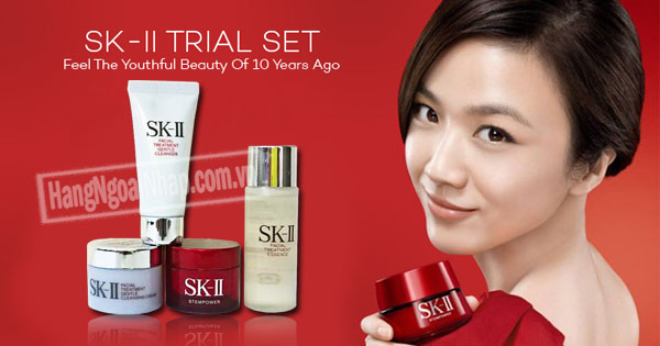 Bộ Sản Phẩm Dưỡng Da Set 4 Sk II Mini