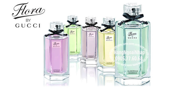 Set Nước Hoa Mini Cao Cấp 5 Mùi Flora By Gucci The Garden