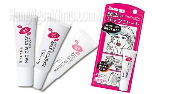 Son giữ màu dưỡng môi Rimmel Magical Stay Lip Coat của Nhật