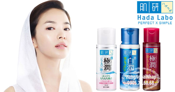 Da trắng sáng mịn màng hơn với Da Hada Labo 140ml 