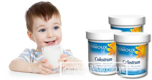 Sữa Non Dạng Viên Cao Cấp Của Pháp Fenioux Colostrum 300g