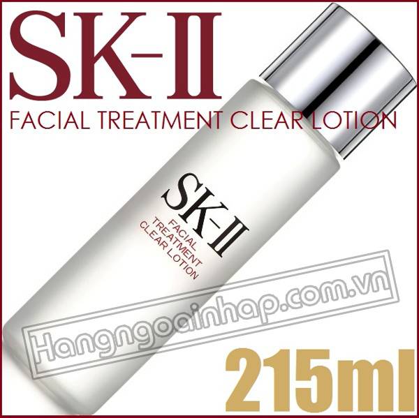 Nước hoa hồng Facial Treatment Clear Lotion SK-II của Nhật 215ml