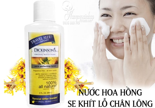 Nước Hoa Hồng Dickinson’s Original Witch Hazel Pore Perfecting Toner 473ml