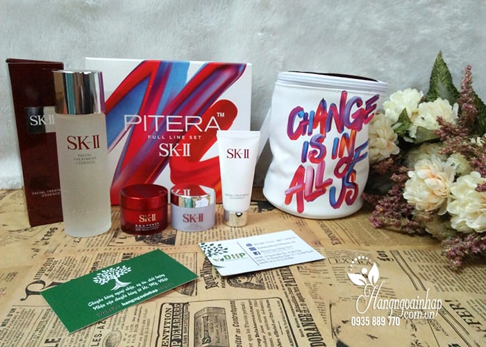 Bộ sản phẩm dưỡng da Set Mini SK-II 4 món Pitera của Nhật Bản