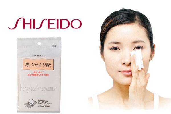 Giấy Thấm Dầu Shiseido 120 Miếng Của Nhật Bản