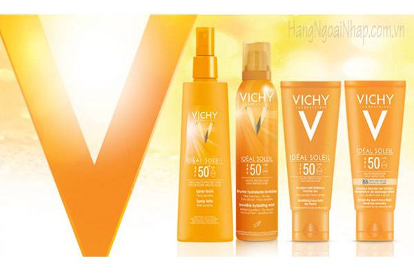 Kem chống nắng có màu Vichy Capital Ideal BB Soleil SPF 50 của Pháp
