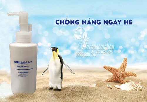 Kem chống nắng Muji 30ml SPF30 PA++ của Nhật Bản