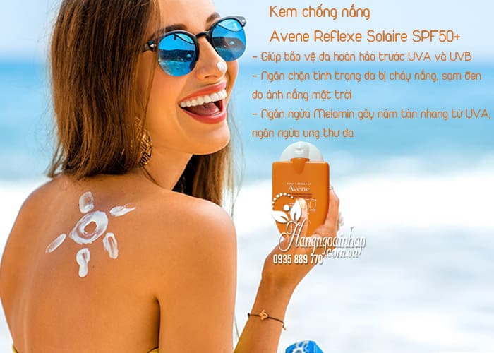 Kem chống nắng Avene Reflexe Solaire SPF50+ 30ml của Pháp 2