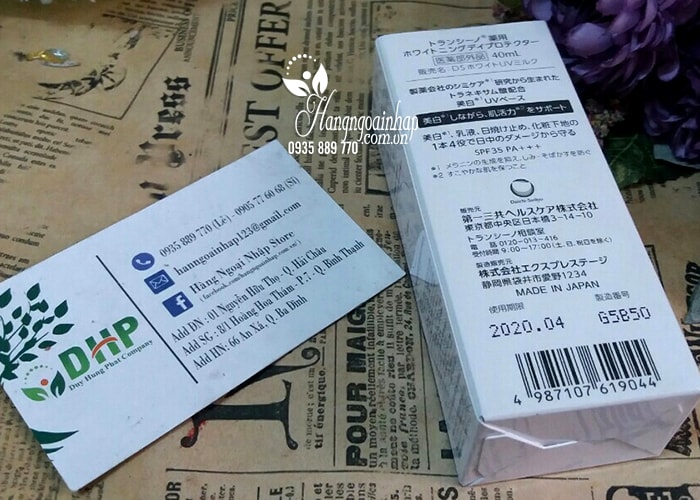 Kem Chống Nắng Dưỡng Da Transino Whitening Day Protector